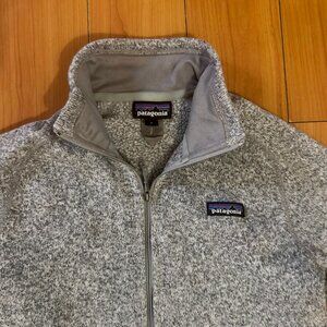 Women's Patagonia Gray Medium Better Sweater Full Zip Jacket